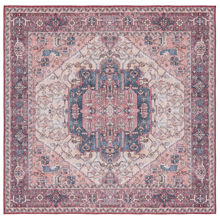 SAFAVIEH Tucson Collection TSN143B Beige / Pink Rug Image 5