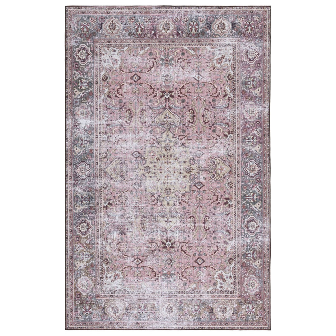 SAFAVIEH Tucson Collection TSN144U Pink / Beige Rug Image 1