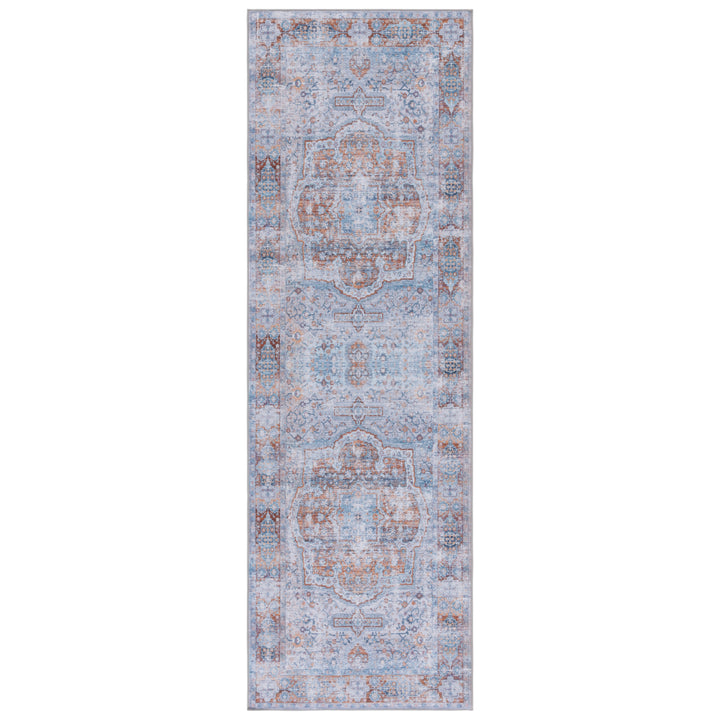 SAFAVIEH Tucson Collection TSN145B Beige / Rust Rug Image 4