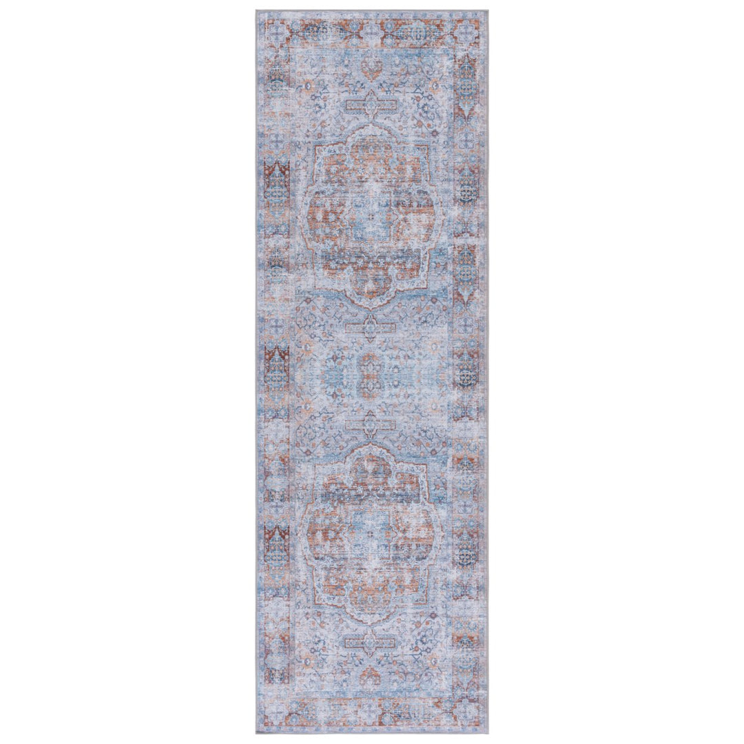 SAFAVIEH Tucson Collection TSN145B Beige / Rust Rug Image 1