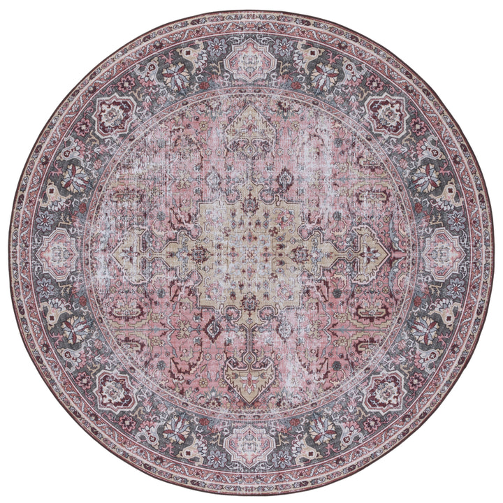 SAFAVIEH Tucson Collection TSN144U Pink / Beige Rug Image 3