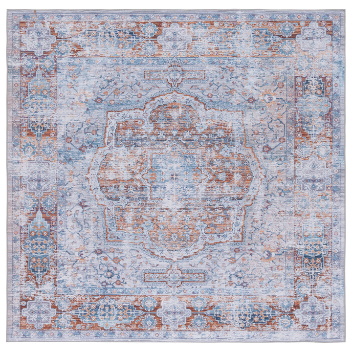 SAFAVIEH Tucson Collection TSN145B Beige / Rust Rug Image 5