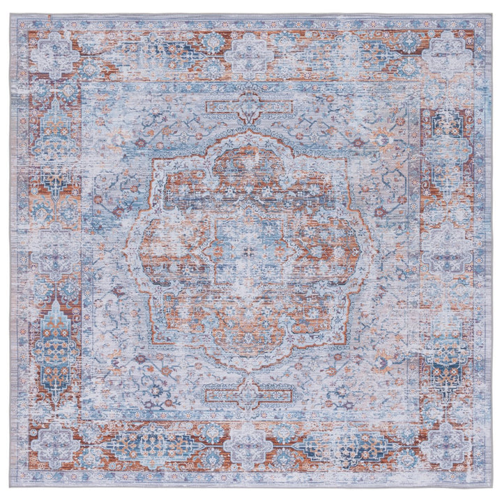 SAFAVIEH Tucson Collection TSN145B Beige / Rust Rug Image 1