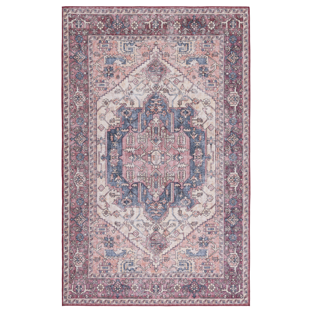 SAFAVIEH Tucson Collection TSN143B Beige / Pink Rug Image 9