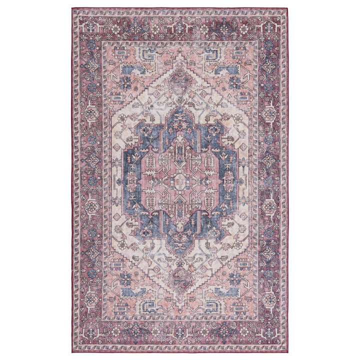 SAFAVIEH Tucson Collection TSN143B Beige / Pink Rug Image 1