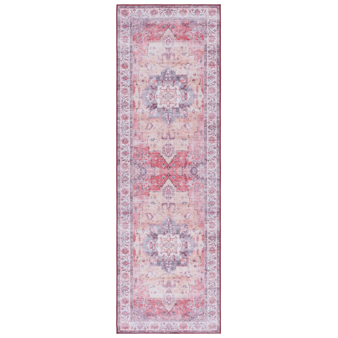 SAFAVIEH Tucson Collection TSN163P Rust / Beige Rug Image 1