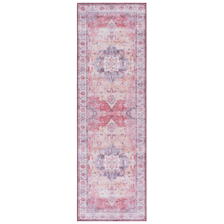 SAFAVIEH Tucson Collection TSN163P Rust / Beige Rug Image 1