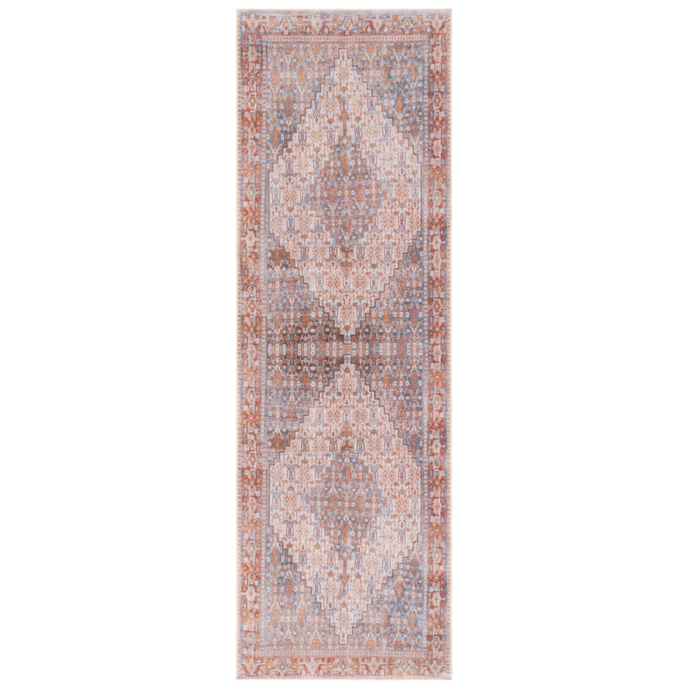 SAFAVIEH Tucson Collection TSN166B Beige / Rust Rug Image 2