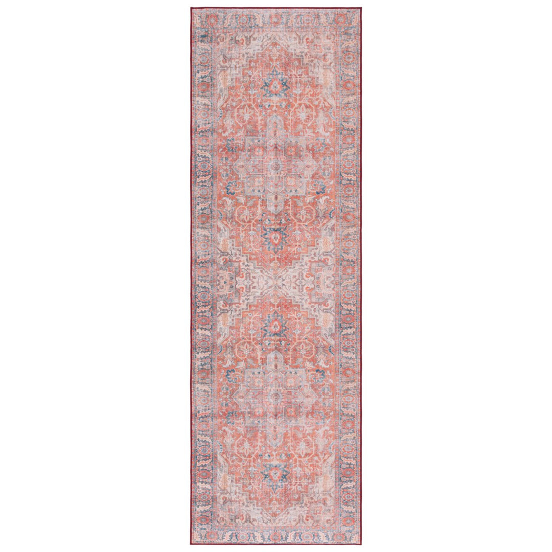 SAFAVIEH Tucson Collection TSN168P Rust / Navy Rug Image 1