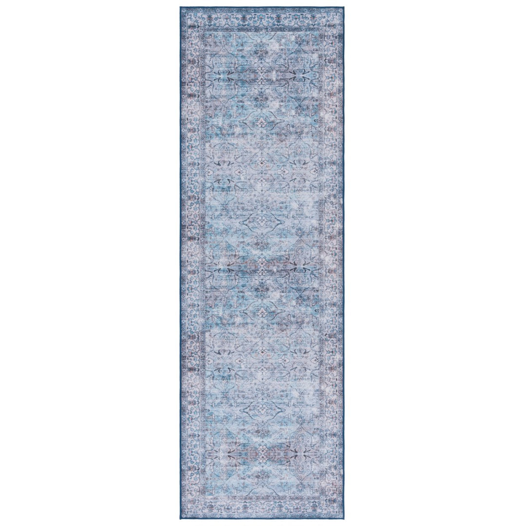 SAFAVIEH Tucson Collection TSN173J Aqua / Pink Rug Image 2