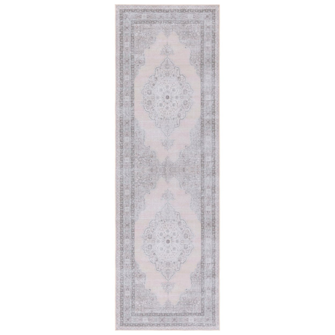 SAFAVIEH Tucson Collection TSN184B Beige/Light Green Rug Image 1