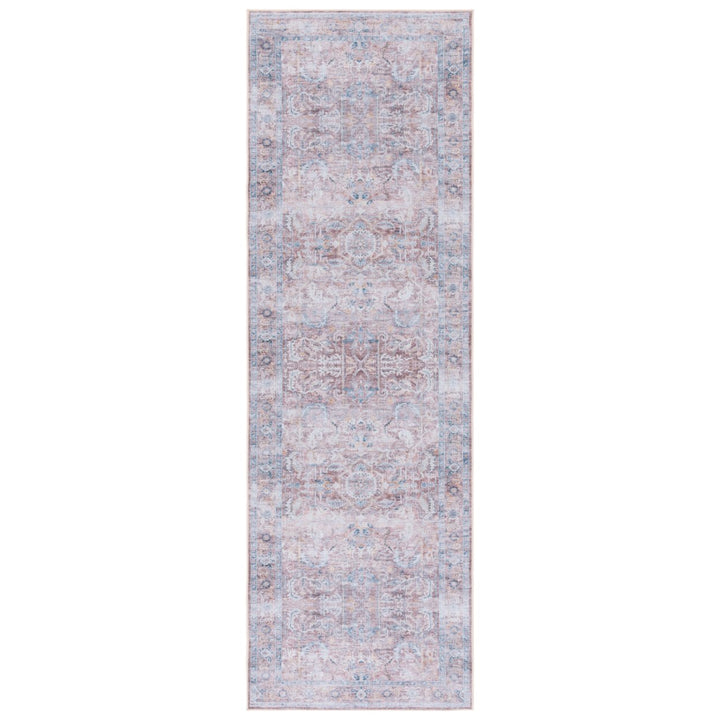 SAFAVIEH Tucson Collection TSN185P Rust / Beige Rug Image 1