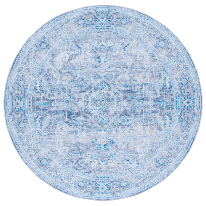 SAFAVIEH Tucson Collection TSN185V Purple / Blue Rug Image 1