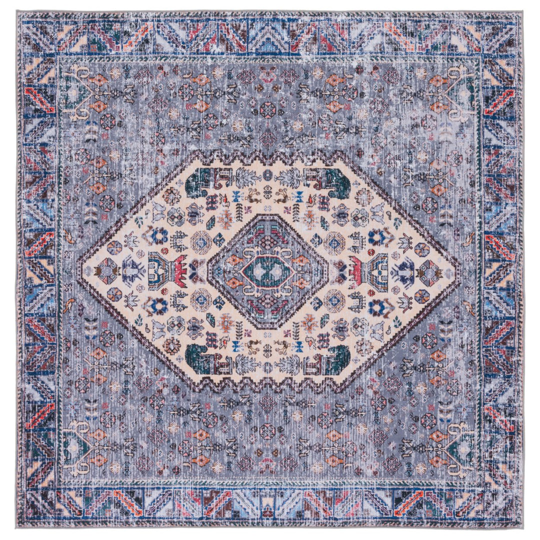 SAFAVIEH Tucson Collection TSN194C Beige / Grey Rug Image 1