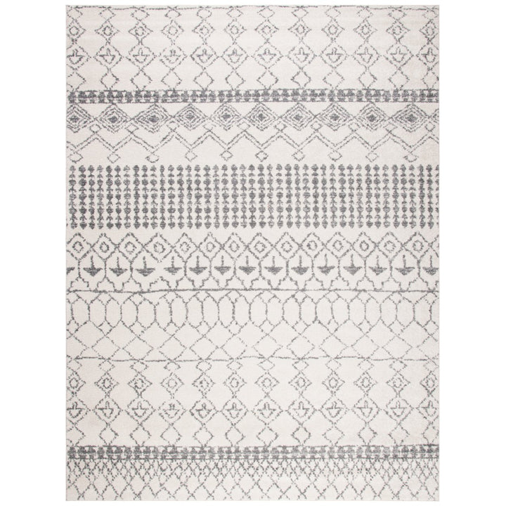 SAFAVIEH Tulum Collection TUL229A Ivory / Grey Rug Image 7