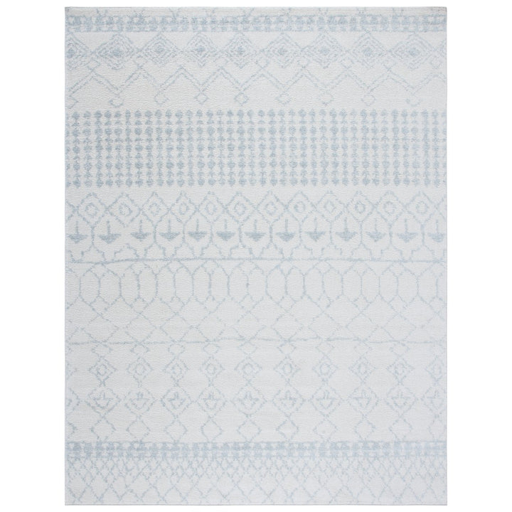 SAFAVIEH Tulum Collection TUL229D Ivory / Light Grey Rug Image 1