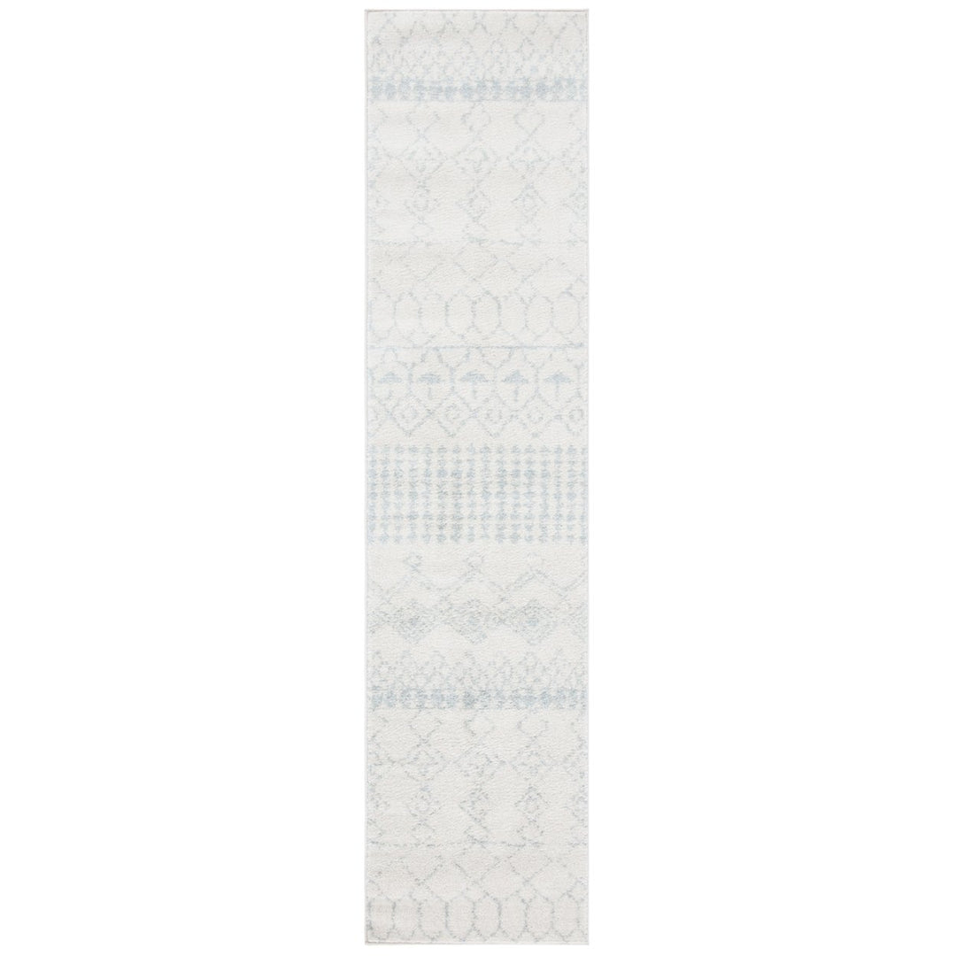 SAFAVIEH Tulum Collection TUL229D Ivory / Light Grey Rug Image 5