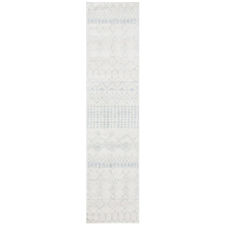 SAFAVIEH Tulum Collection TUL229D Ivory / Light Grey Rug Image 5