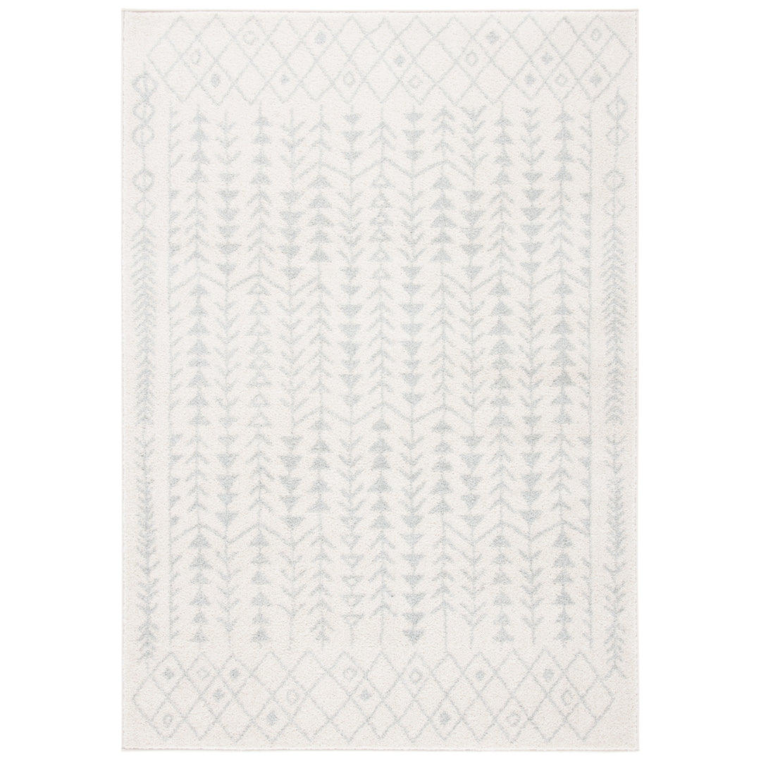 SAFAVIEH Tulum Collection TUL262B Ivory / Light Grey Rug Image 10