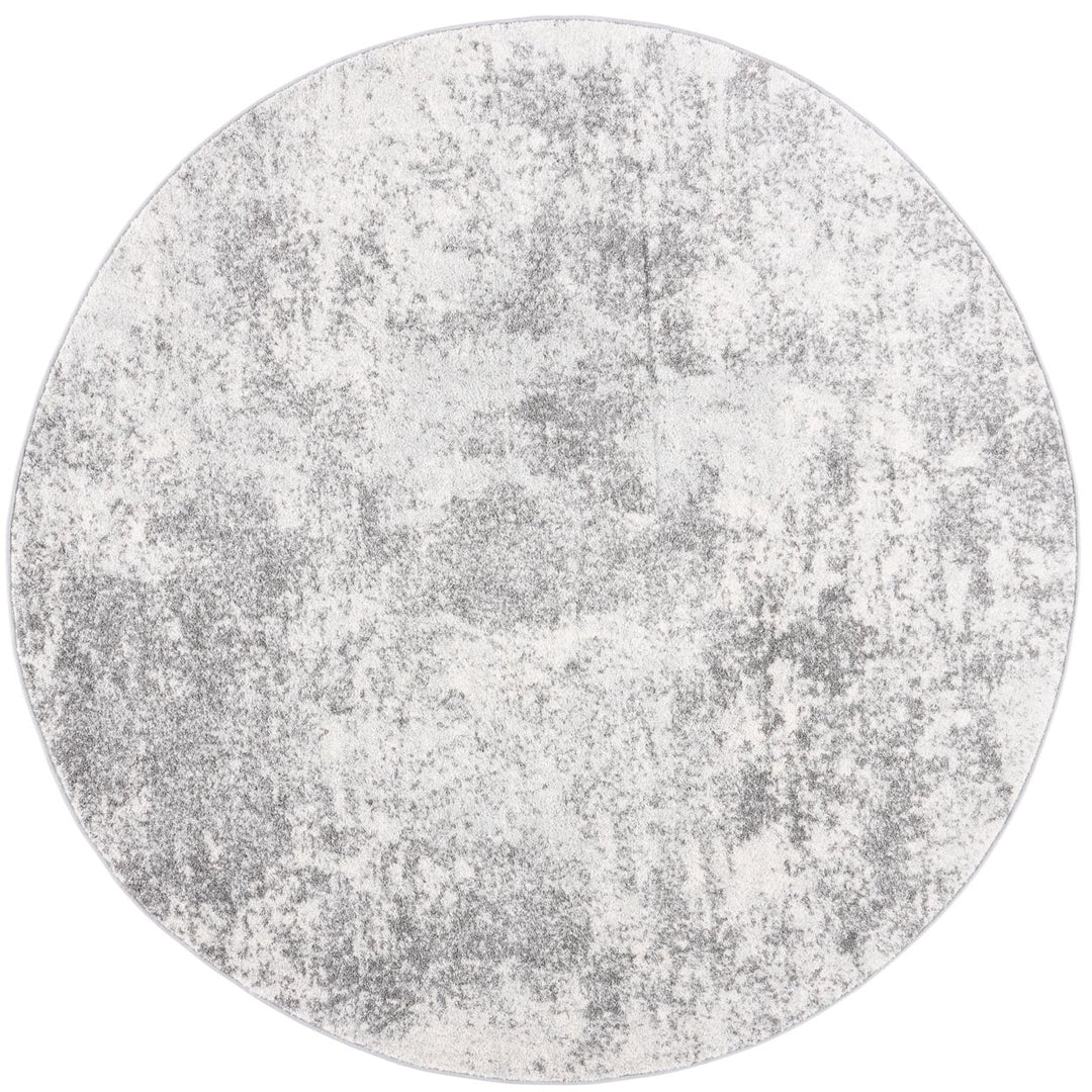 SAFAVIEH Tulum Collection TUL209B Ivory / Grey Rug Image 1