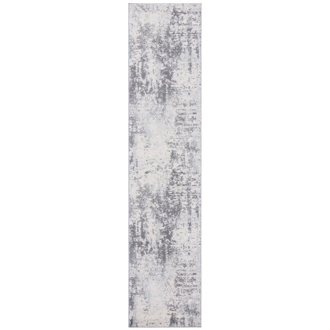 SAFAVIEH Tulum Collection TUL232B Ivory / Charcoal Rug Image 5