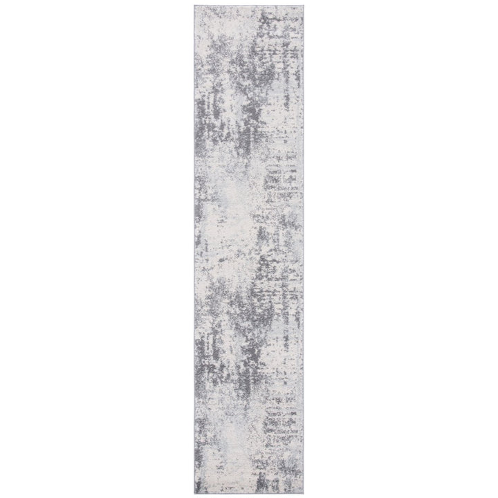 SAFAVIEH Tulum Collection TUL232B Ivory / Charcoal Rug Image 1