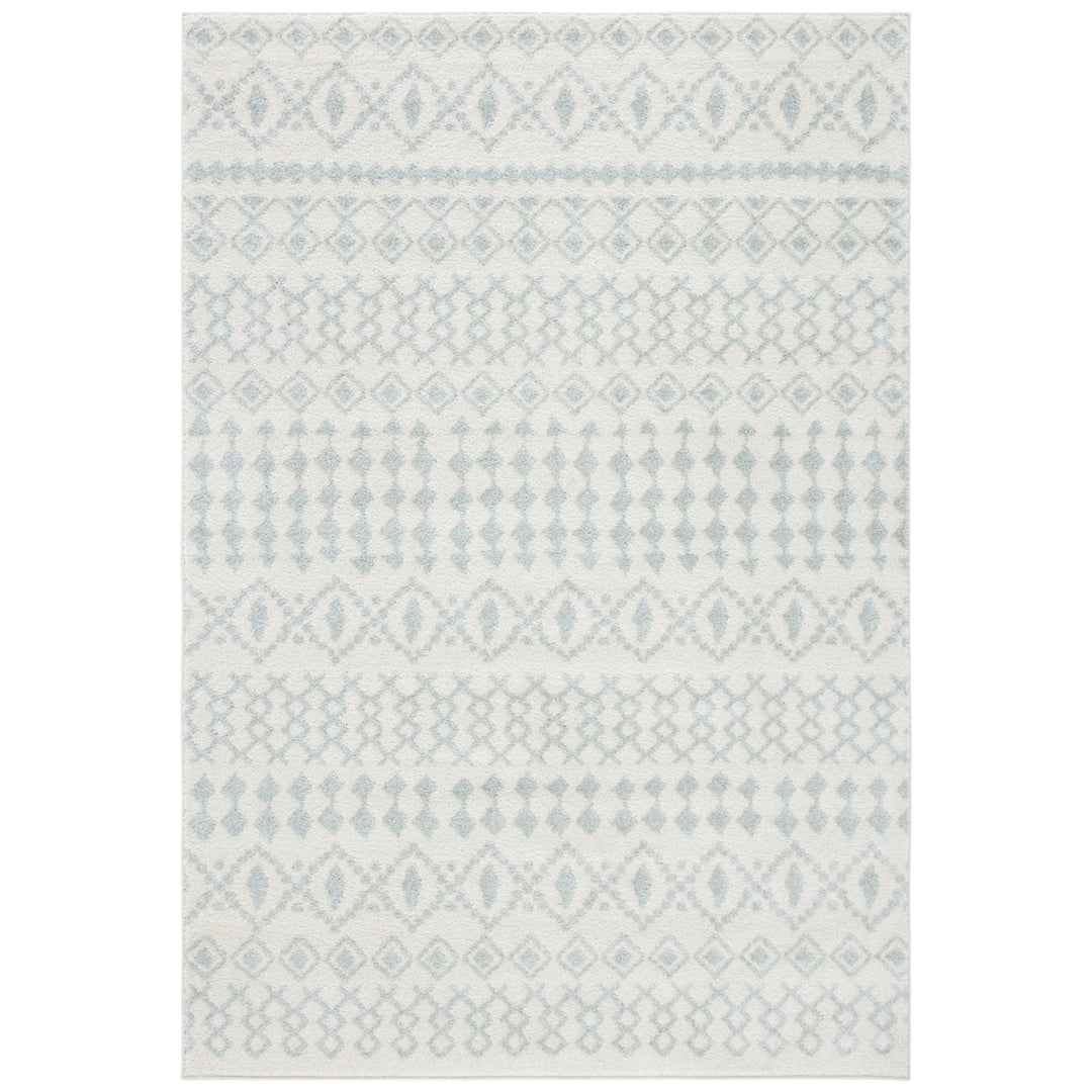 SAFAVIEH Tulum Collection TUL240E Ivory / Light Grey Rug Image 1