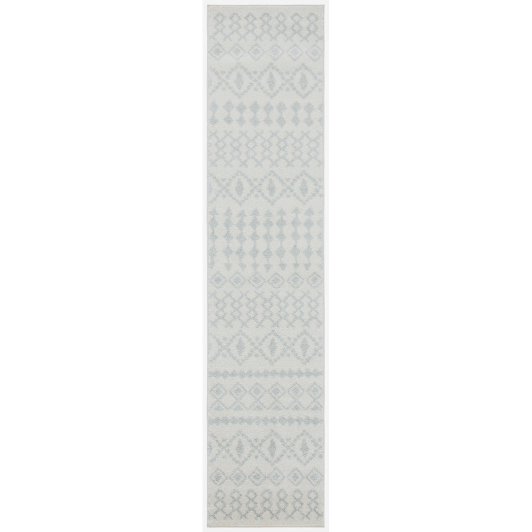 SAFAVIEH Tulum Collection TUL240E Ivory / Light Grey Rug Image 1