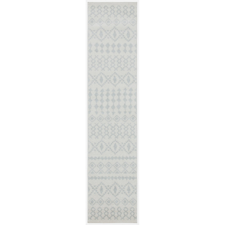 SAFAVIEH Tulum Collection TUL240E Ivory / Light Grey Rug Image 1