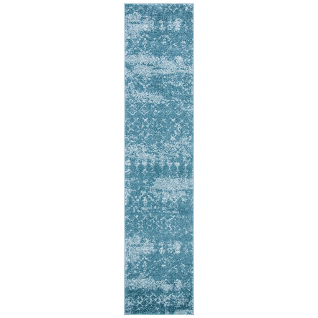 SAFAVIEH Tulum Collection TUL240M Turquoise / Blue Rug Image 5