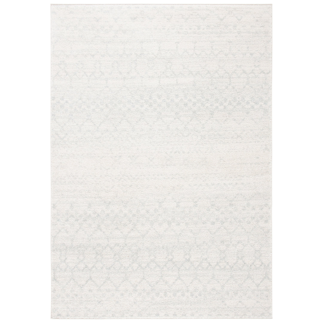 SAFAVIEH Tulum Collection TUL249B Ivory / Light Grey Rug Image 1