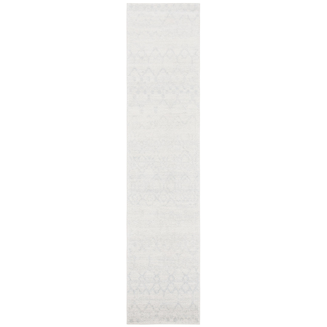 SAFAVIEH Tulum Collection TUL249B Ivory / Light Grey Rug Image 5