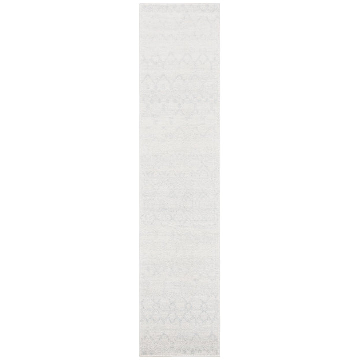 SAFAVIEH Tulum Collection TUL249B Ivory / Light Grey Rug Image 1