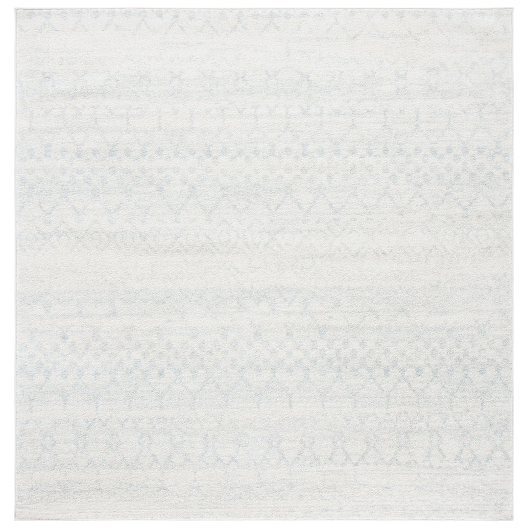 SAFAVIEH Tulum Collection TUL249B Ivory / Light Grey Rug Image 6