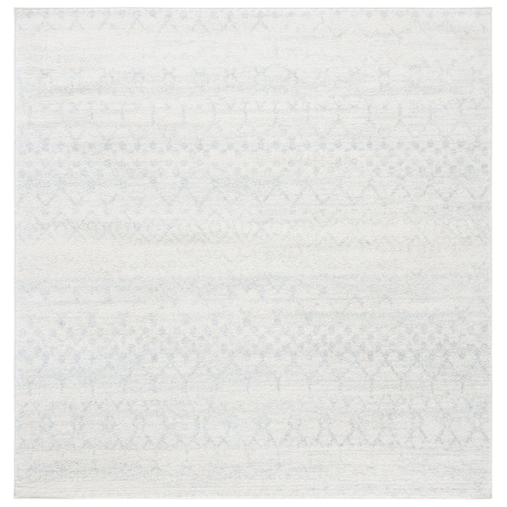 SAFAVIEH Tulum Collection TUL249B Ivory / Light Grey Rug Image 6