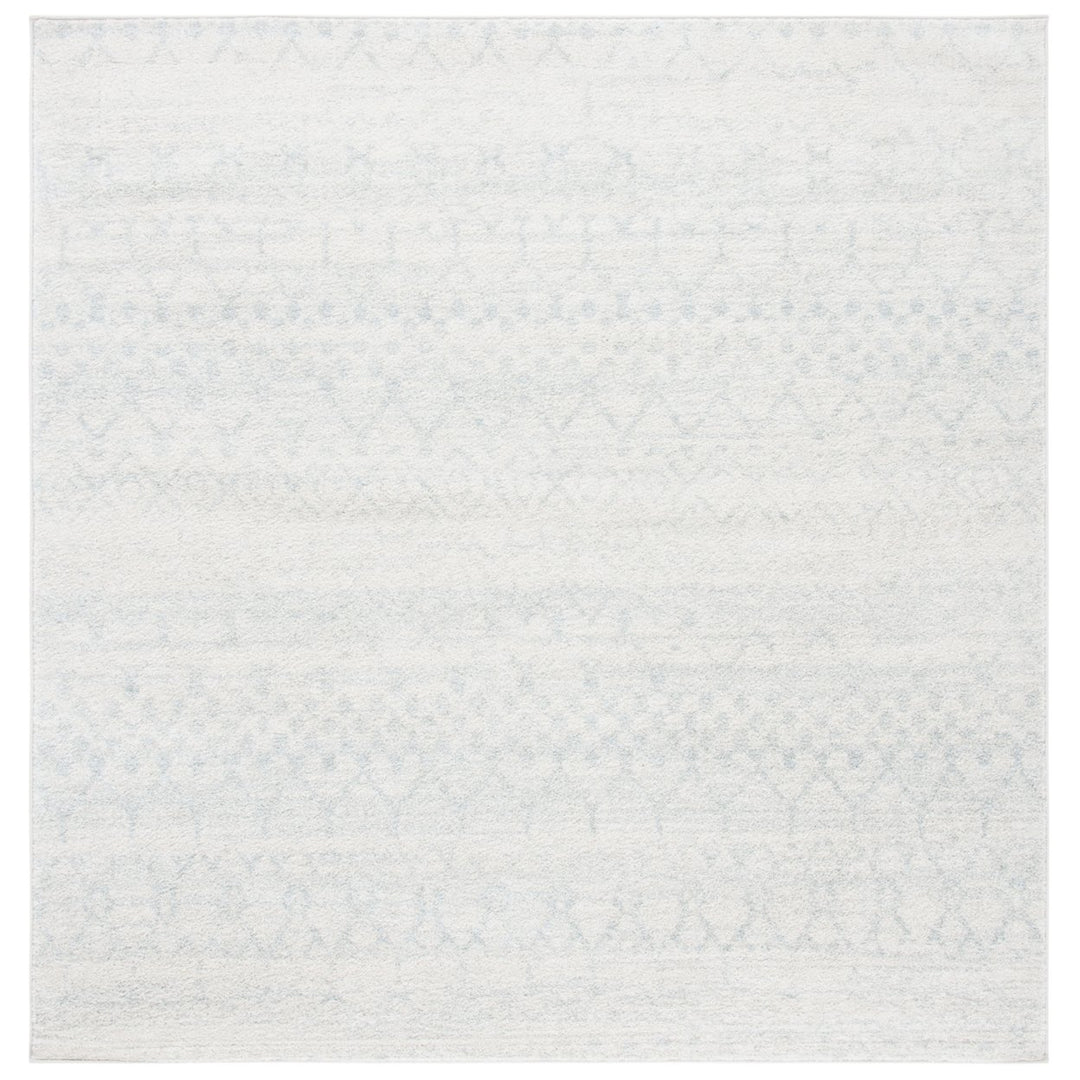 SAFAVIEH Tulum Collection TUL249B Ivory / Light Grey Rug Image 1