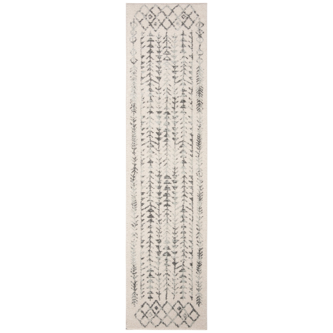 SAFAVIEH Tulum Collection TUL262A Ivory / Grey Rug Image 3