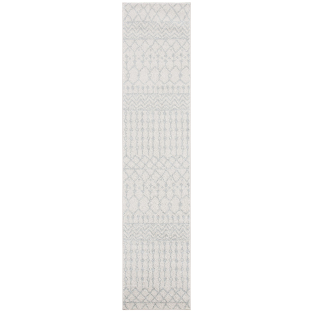 SAFAVIEH Tulum Collection TUL270D Ivory / Light Grey Rug Image 5