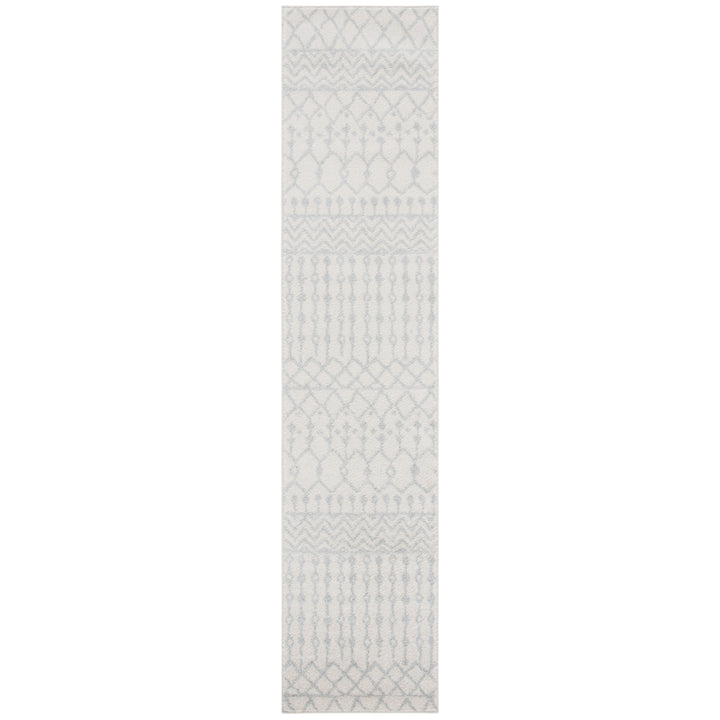 SAFAVIEH Tulum Collection TUL270D Ivory / Light Grey Rug Image 5