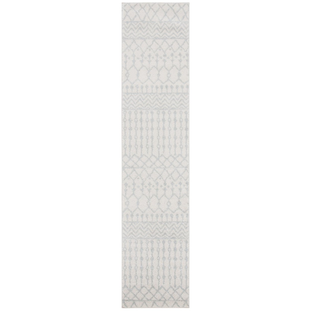 SAFAVIEH Tulum Collection TUL270D Ivory / Light Grey Rug Image 1