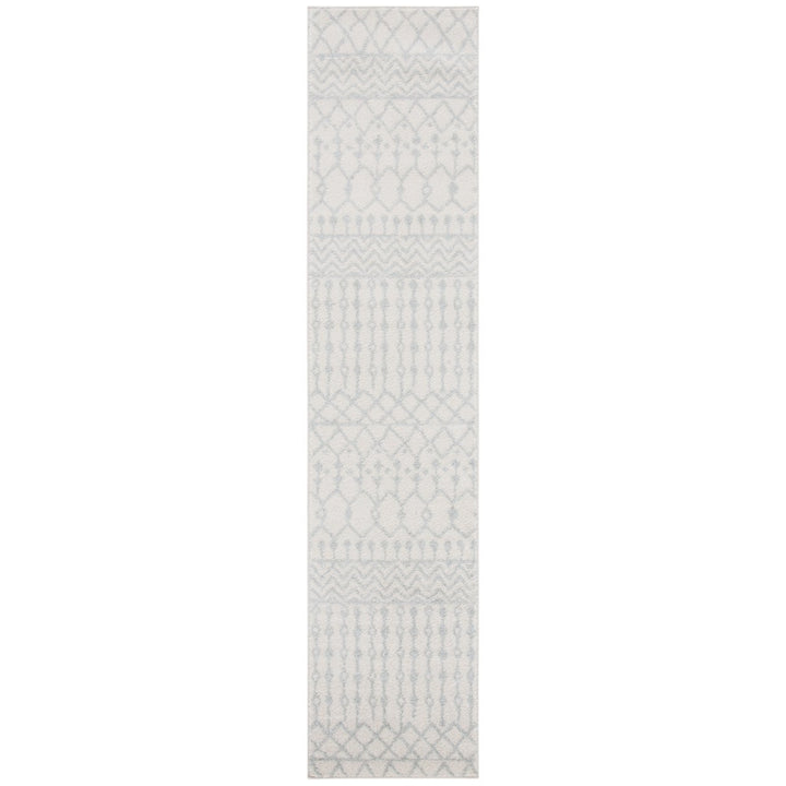 SAFAVIEH Tulum Collection TUL270D Ivory / Light Grey Rug Image 1