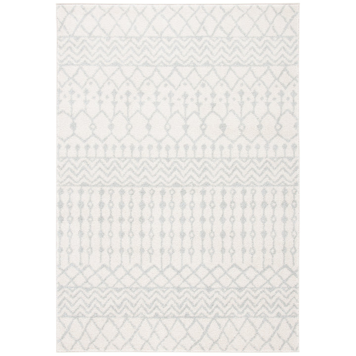 SAFAVIEH Tulum Collection TUL270D Ivory / Light Grey Rug Image 10