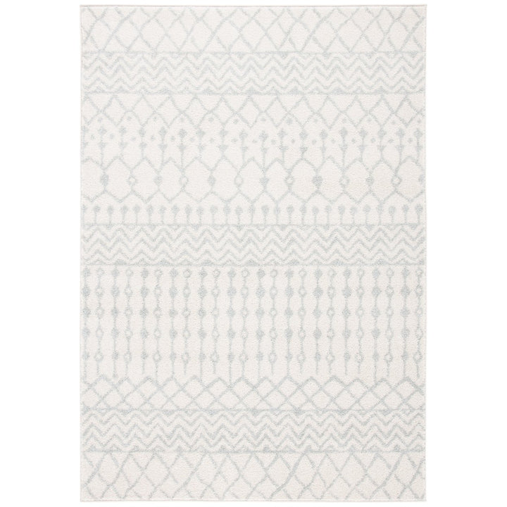 SAFAVIEH Tulum Collection TUL270D Ivory / Light Grey Rug Image 1