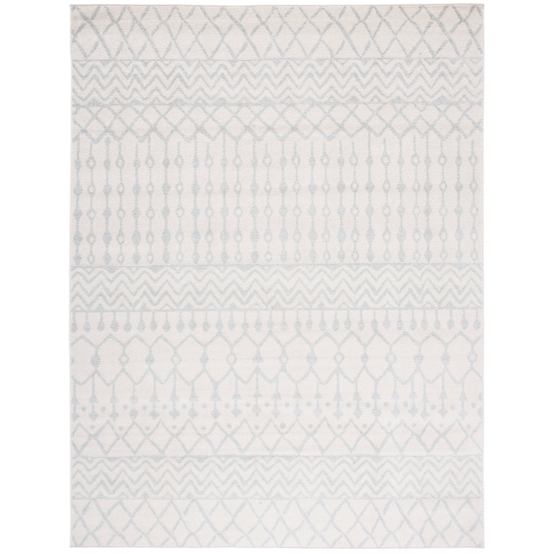 SAFAVIEH Tulum Collection TUL270D Ivory / Light Grey Rug Image 11