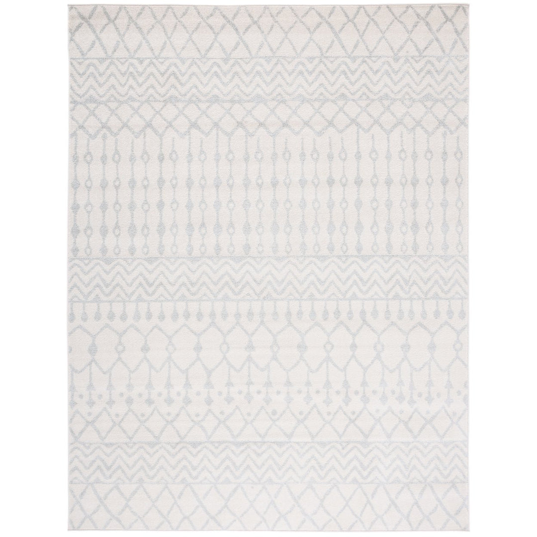 SAFAVIEH Tulum Collection TUL270D Ivory / Light Grey Rug Image 1