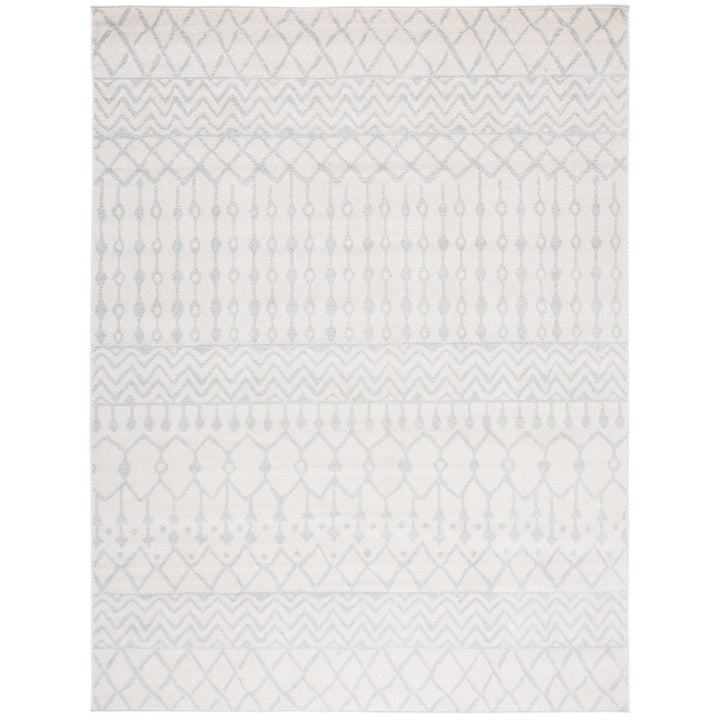 SAFAVIEH Tulum Collection TUL270D Ivory / Light Grey Rug Image 1