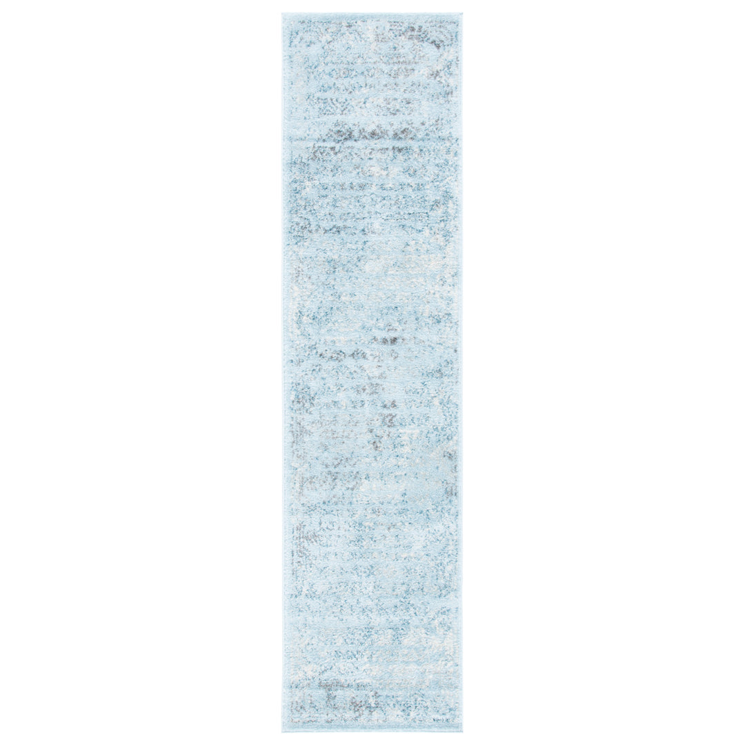 SAFAVIEH Tulum TUL271J Aqua Blue / Dark Grey Rug Image 5