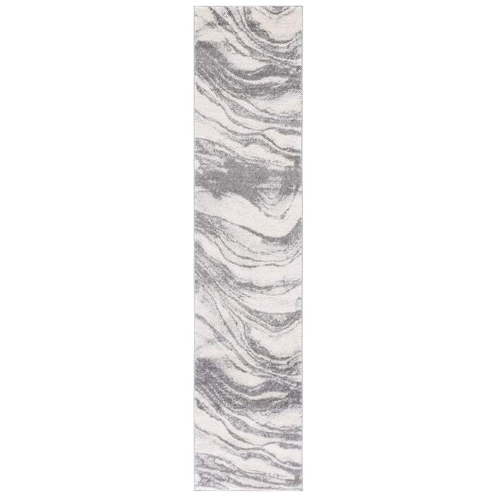 SAFAVIEH Tulum Collection TUL275B Ivory / Grey Rug Image 1