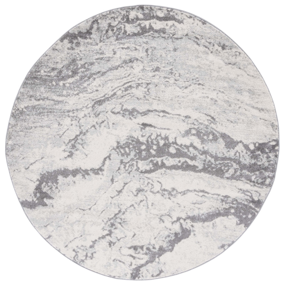 SAFAVIEH Tulum Collection TUL276C Ivory / Grey Rug Image 2