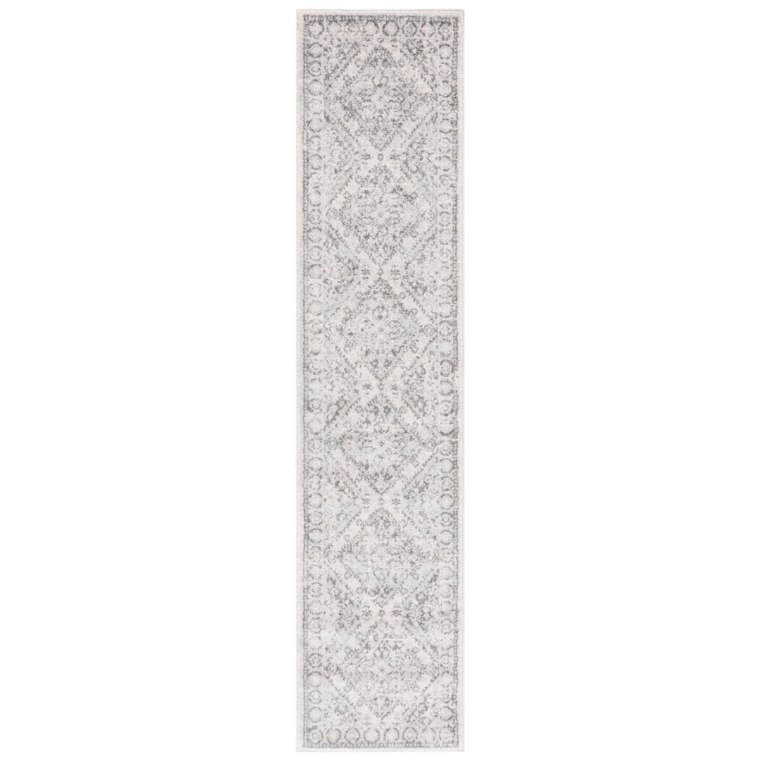 SAFAVIEH Tulum Collection TUL280C Ivory / Grey Rug Image 1